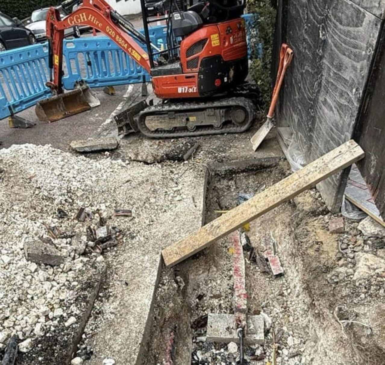 Excavation & Breaking Out